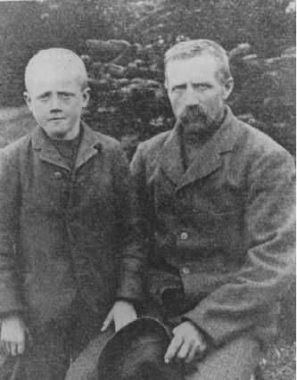 Poul Kristensen og sønnen Niels